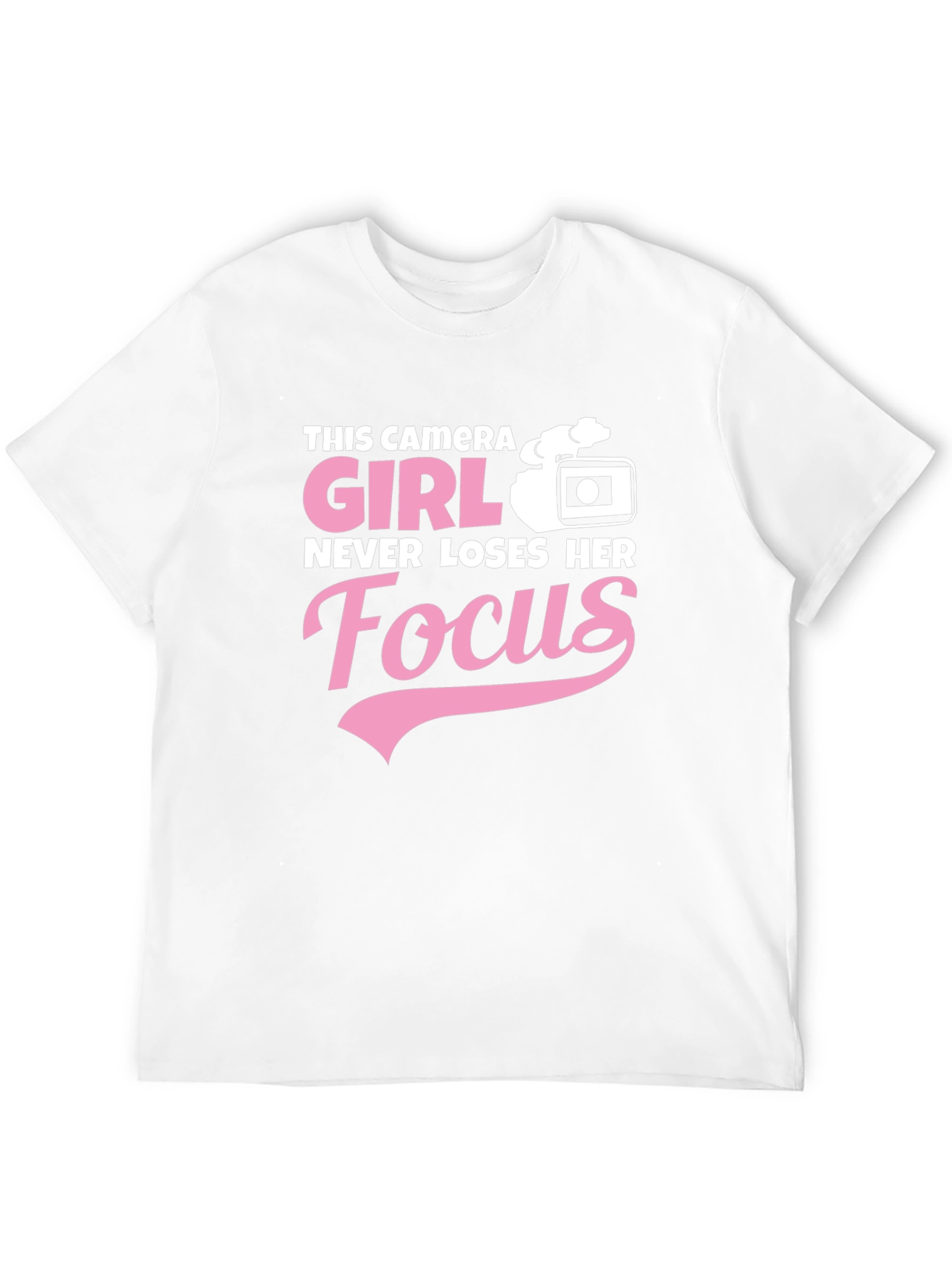 Camera Girl Focus T-Shirt