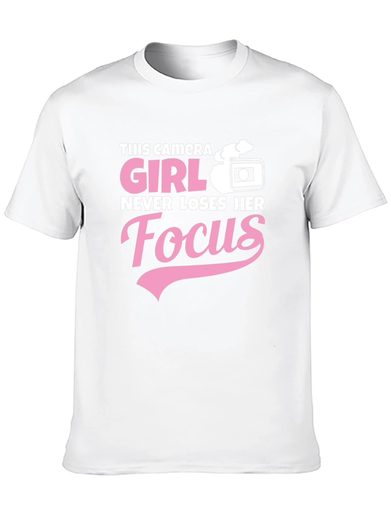 Camera Girl Focus T-Shirt