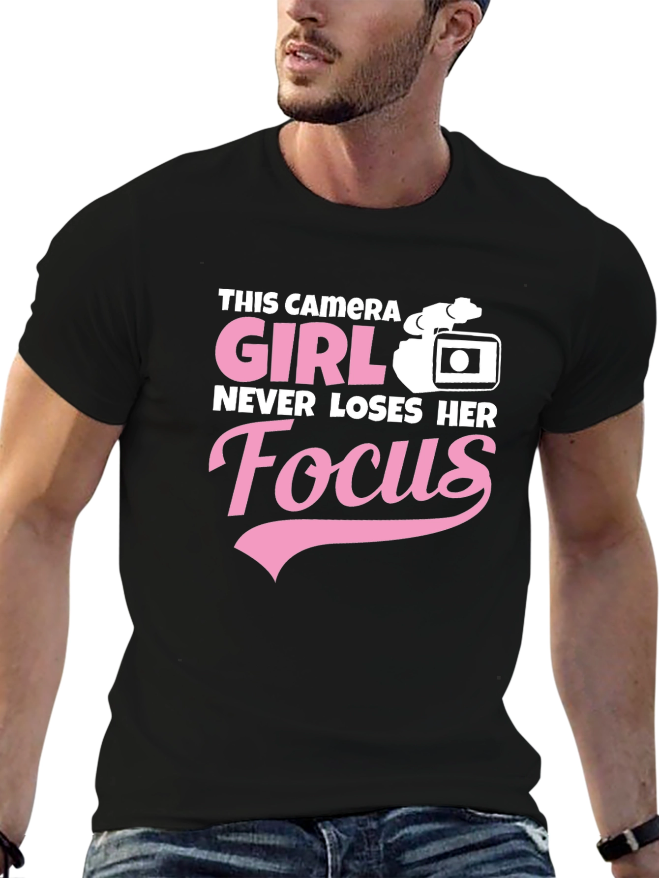 Camera Girl Focus T-Shirt