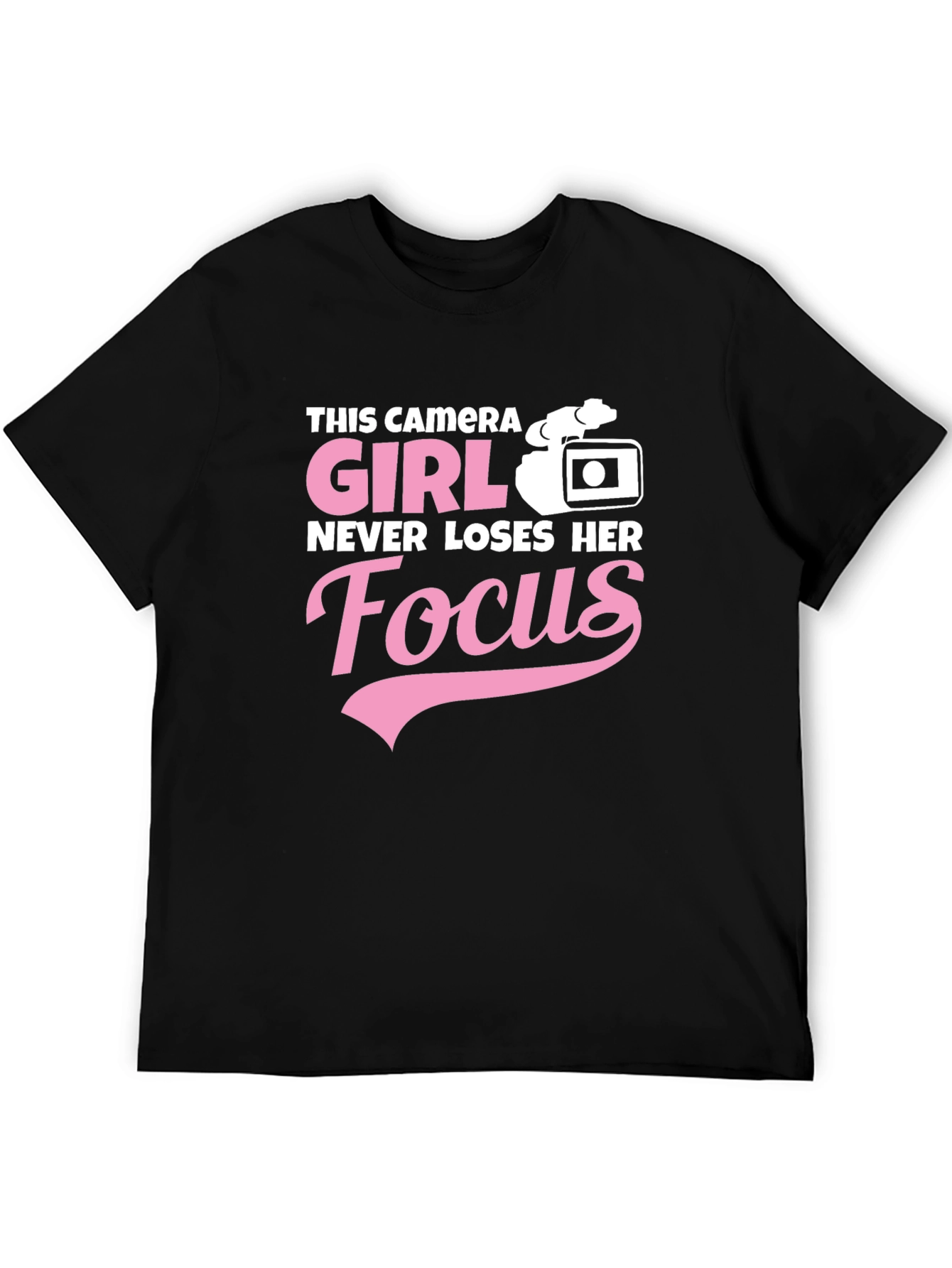 Camera Girl Focus T-Shirt