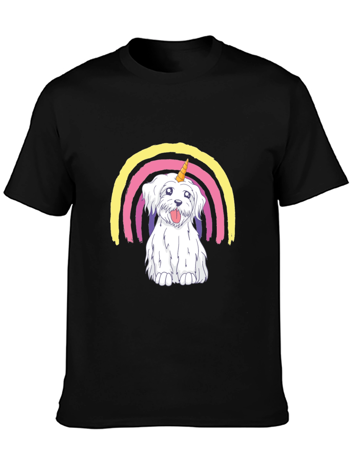 Dog Unicorn Rainbow T-Shirt