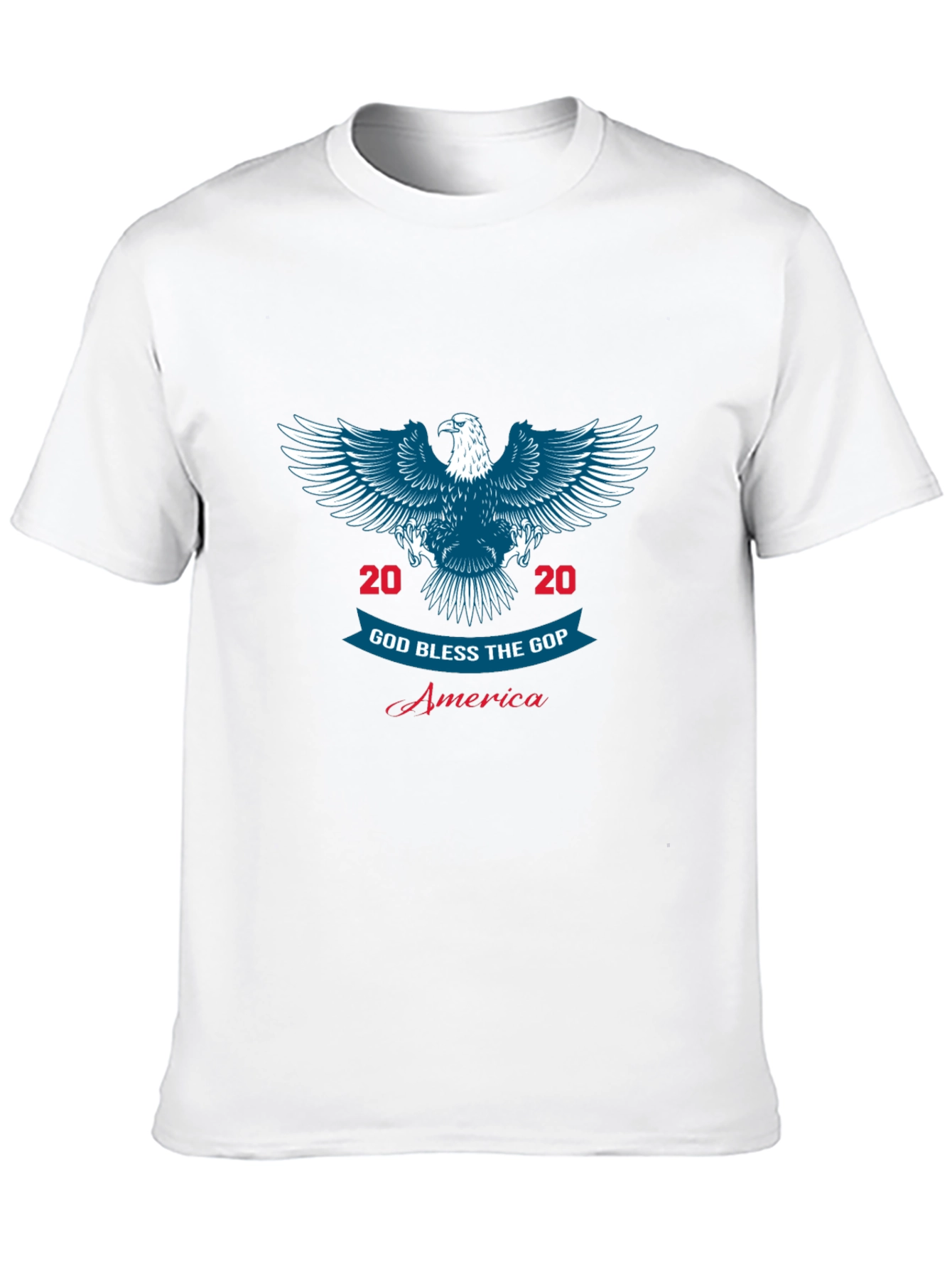 God Bless the GOP 2020 Eagle Graphic T-Shirt