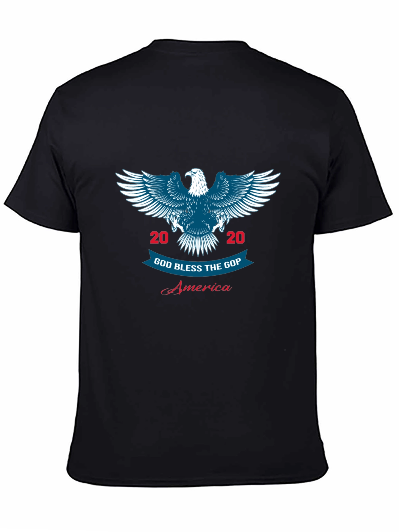 God Bless the GOP 2020 Eagle Graphic T-Shirt