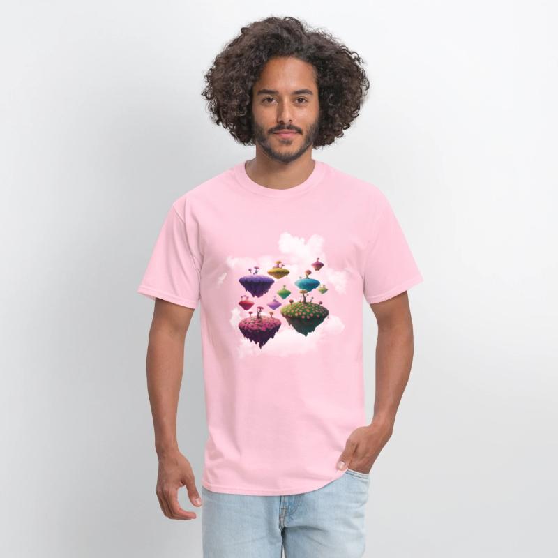 "Pink World Above the Clouds"