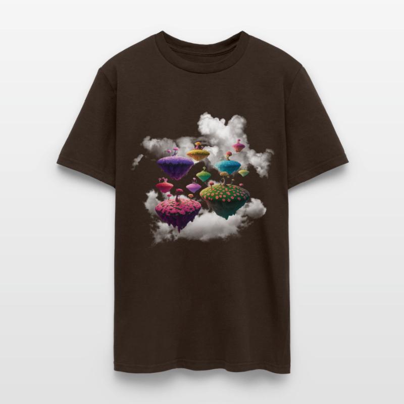 "Pink World Above the Clouds"