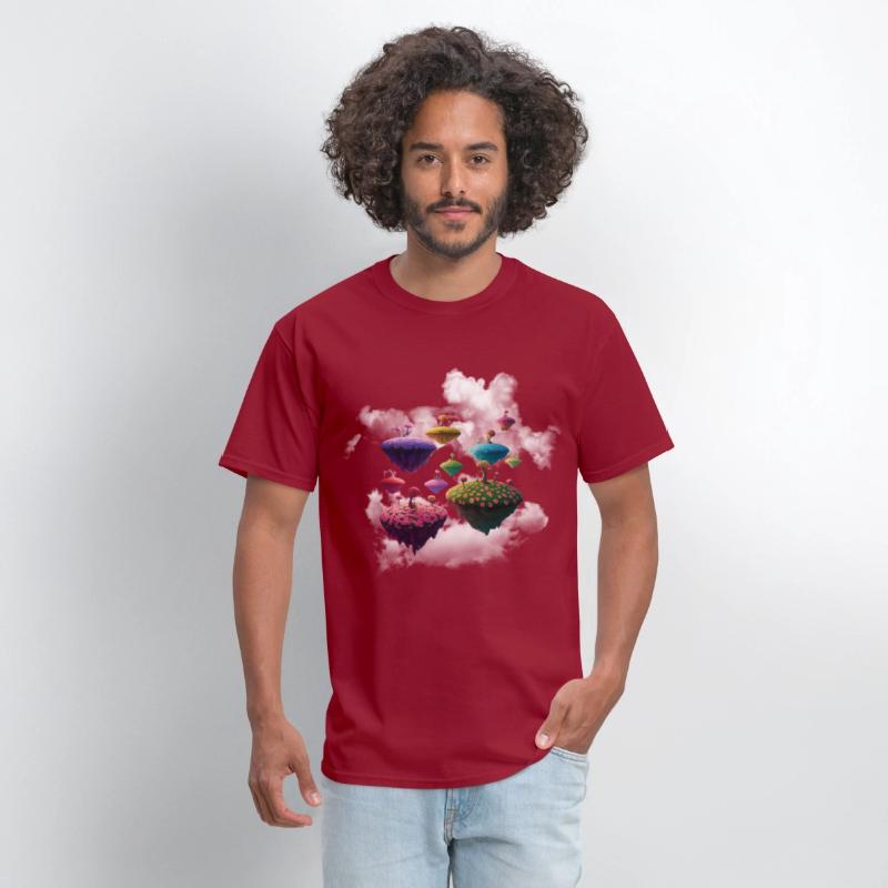 "Pink World Above the Clouds"