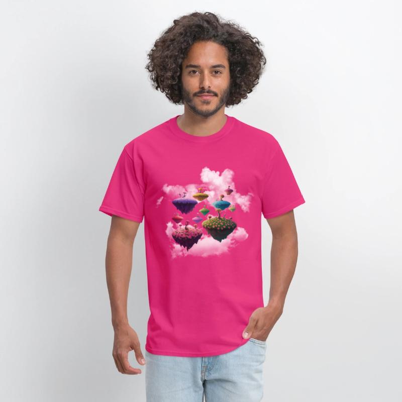 "Pink World Above the Clouds"