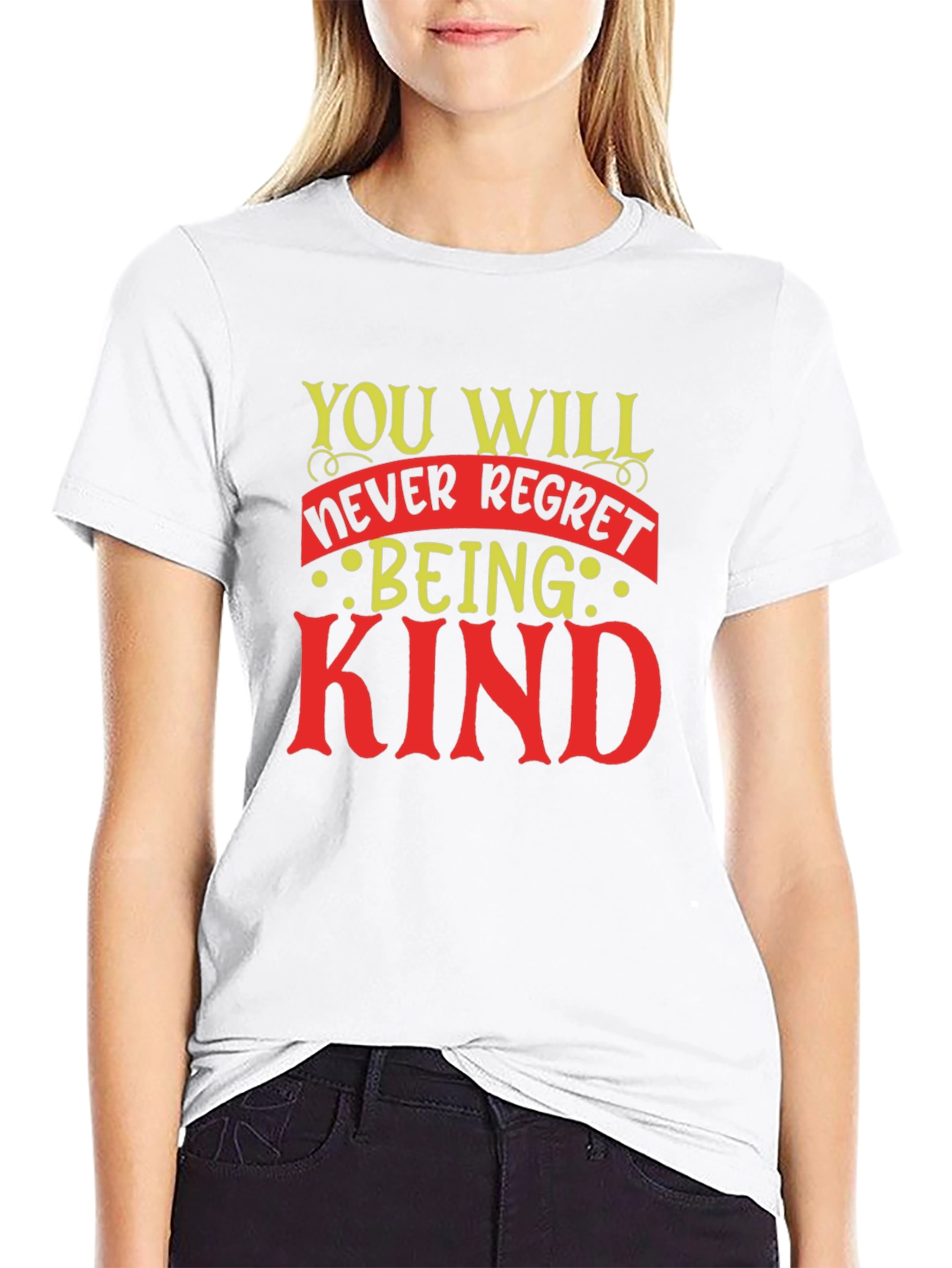 Kindness Graphic Tee - Mens Black T-Shirt