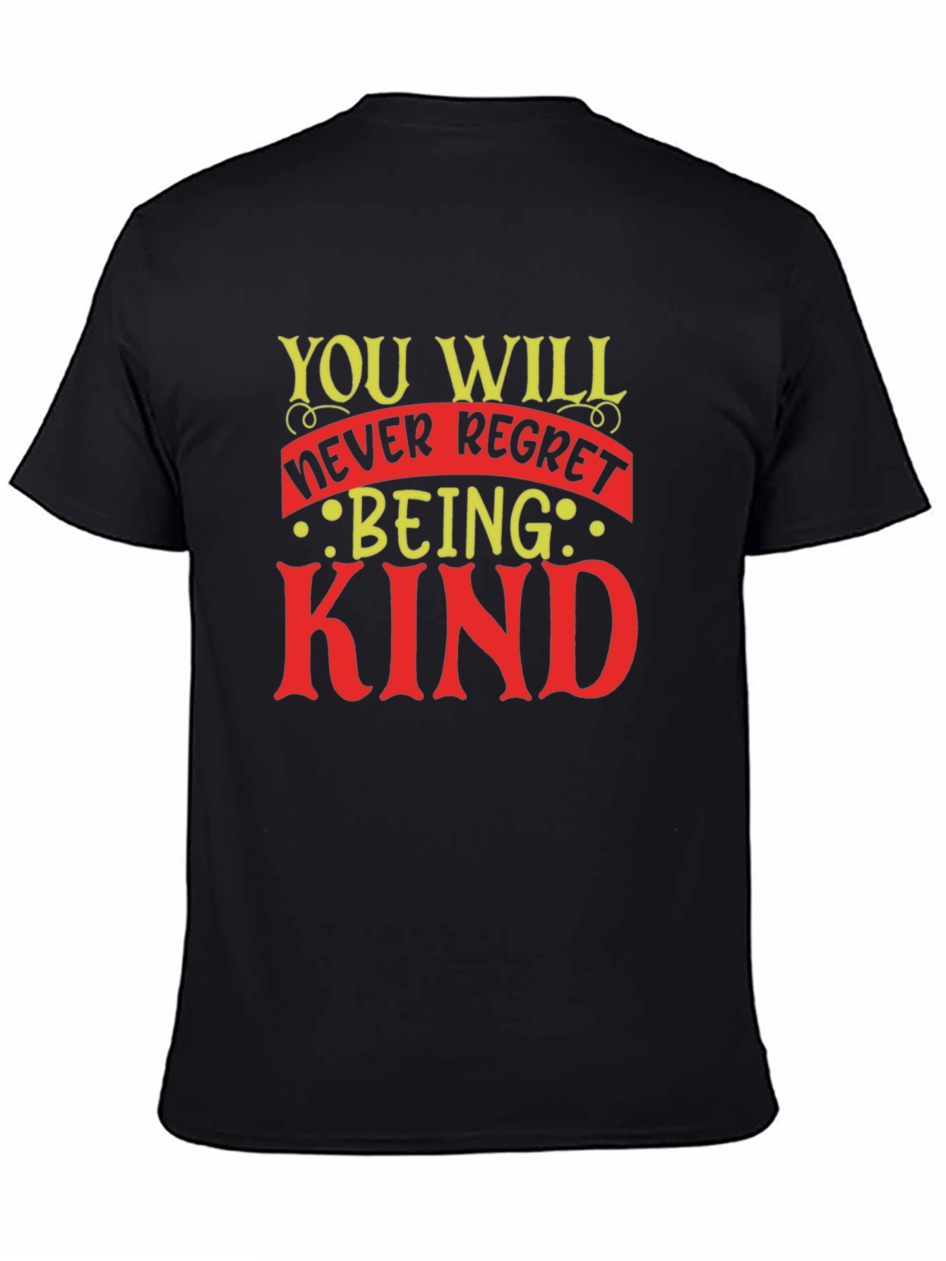Kindness Graphic Tee - Mens Black T-Shirt
