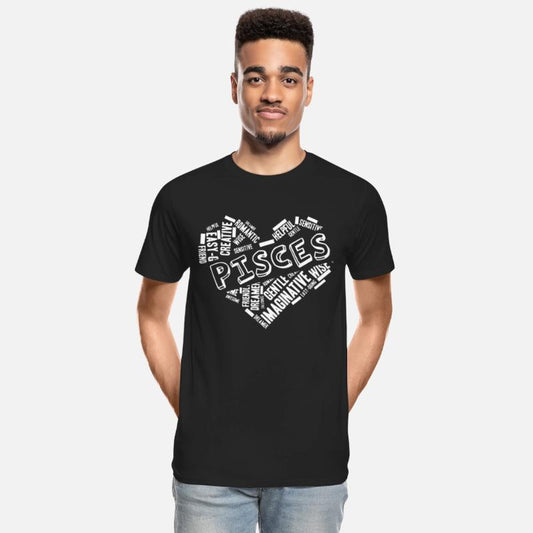 Pisces Heart Word Cloud Doodle Astrology Zodiac St