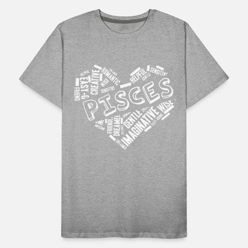 Pisces Heart Word Cloud Doodle Astrology Zodiac St