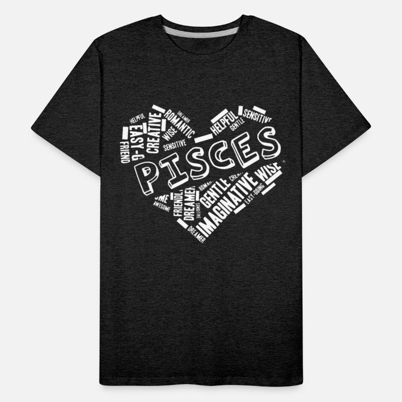 Pisces Heart Word Cloud Doodle Astrology Zodiac St