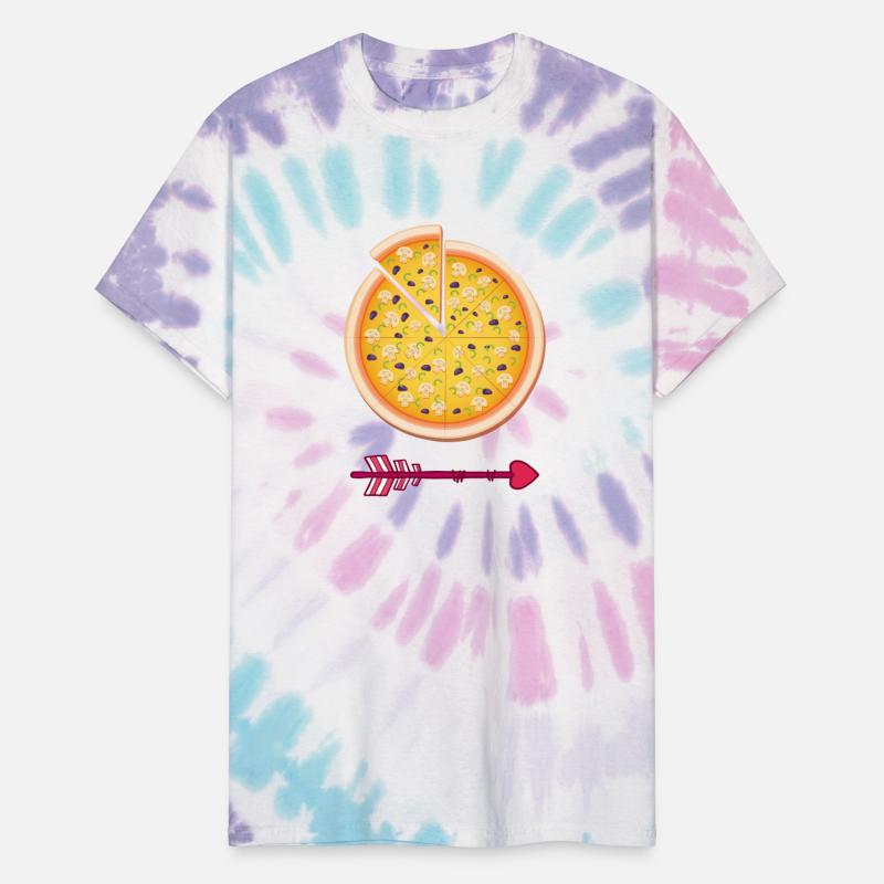 PIZZA is my valentine - Arrow Pointing Left