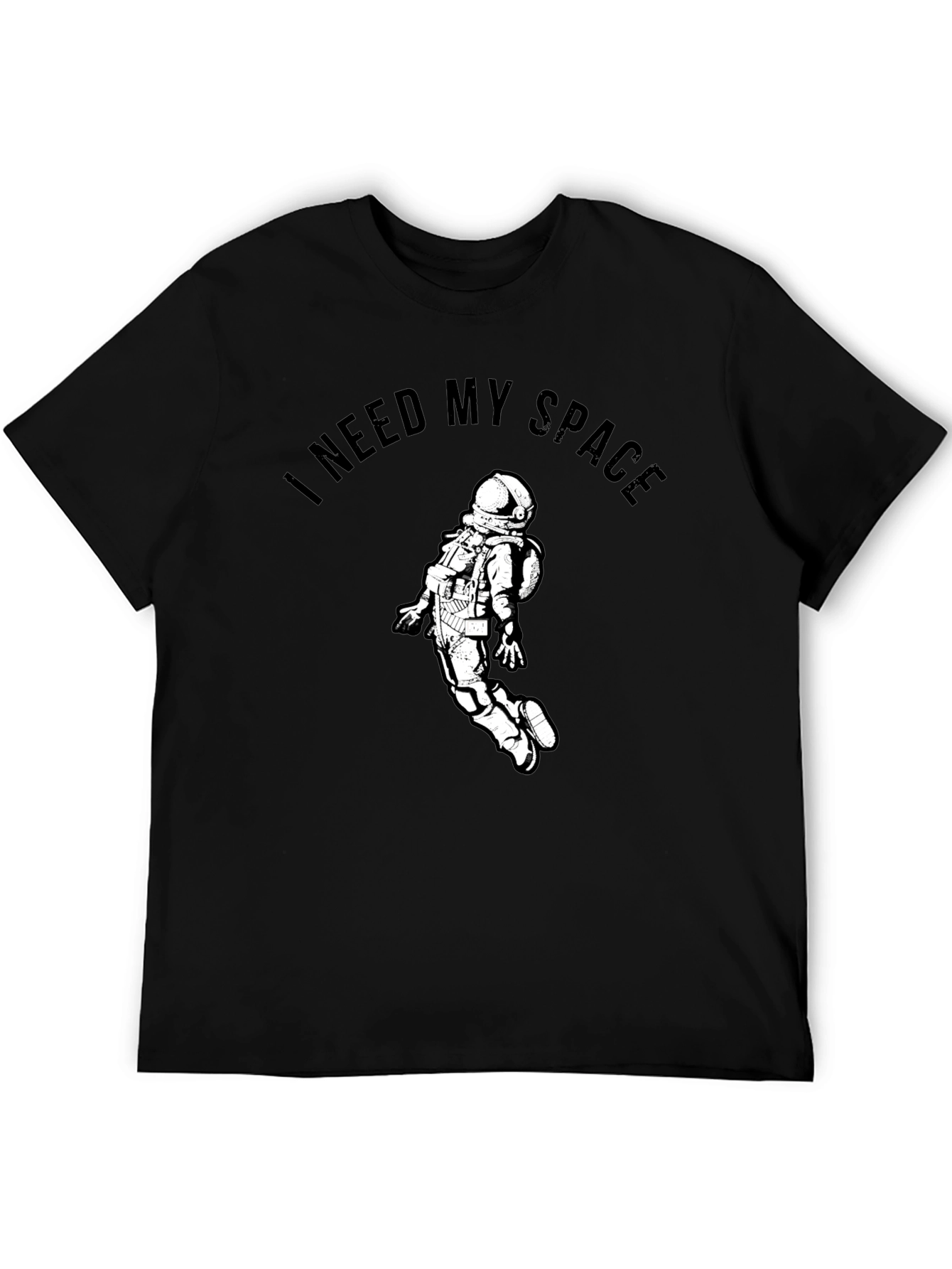 I Need My Space Astronaut Graphic T-Shirt