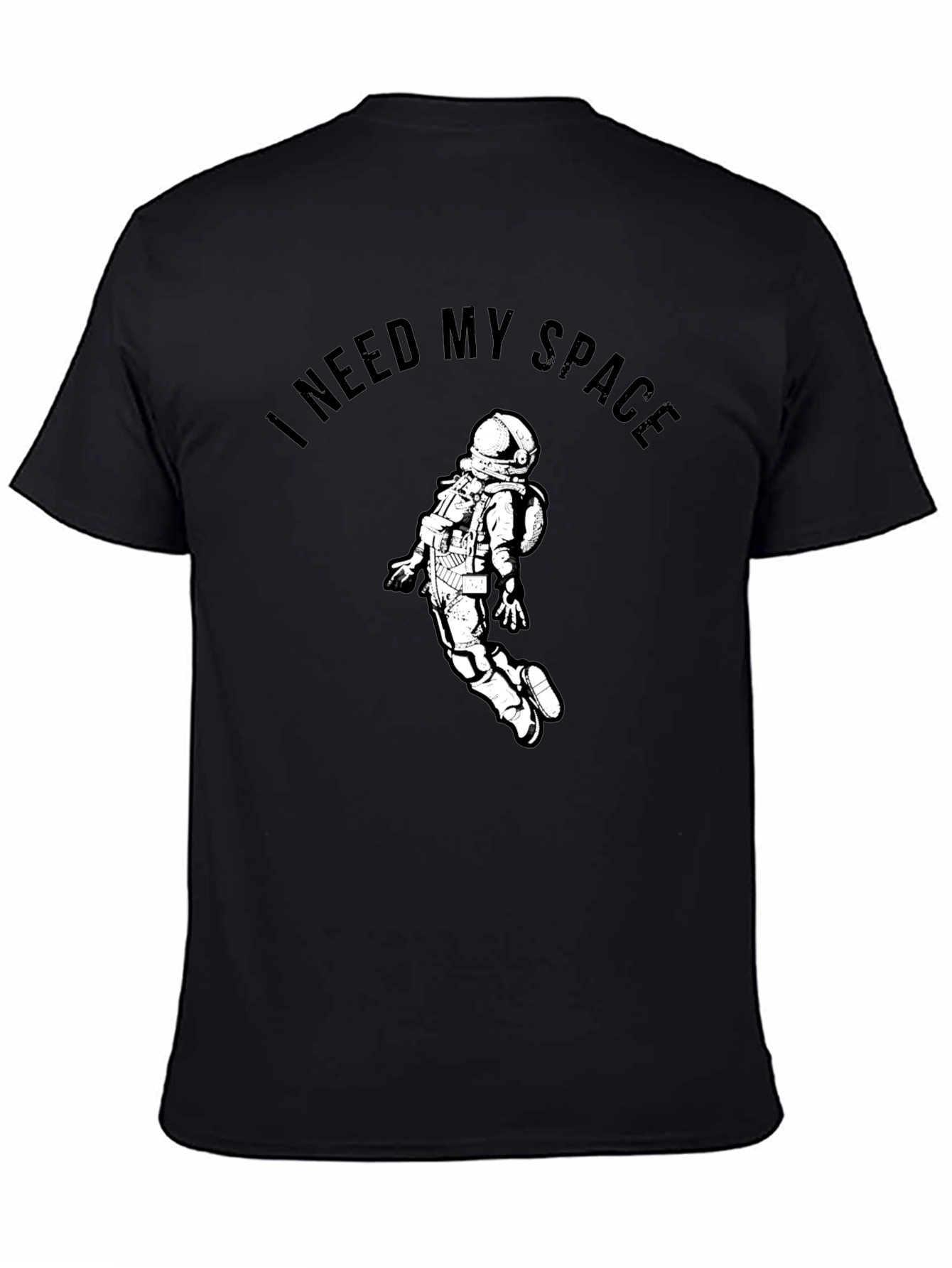 I Need My Space Astronaut Graphic T-Shirt