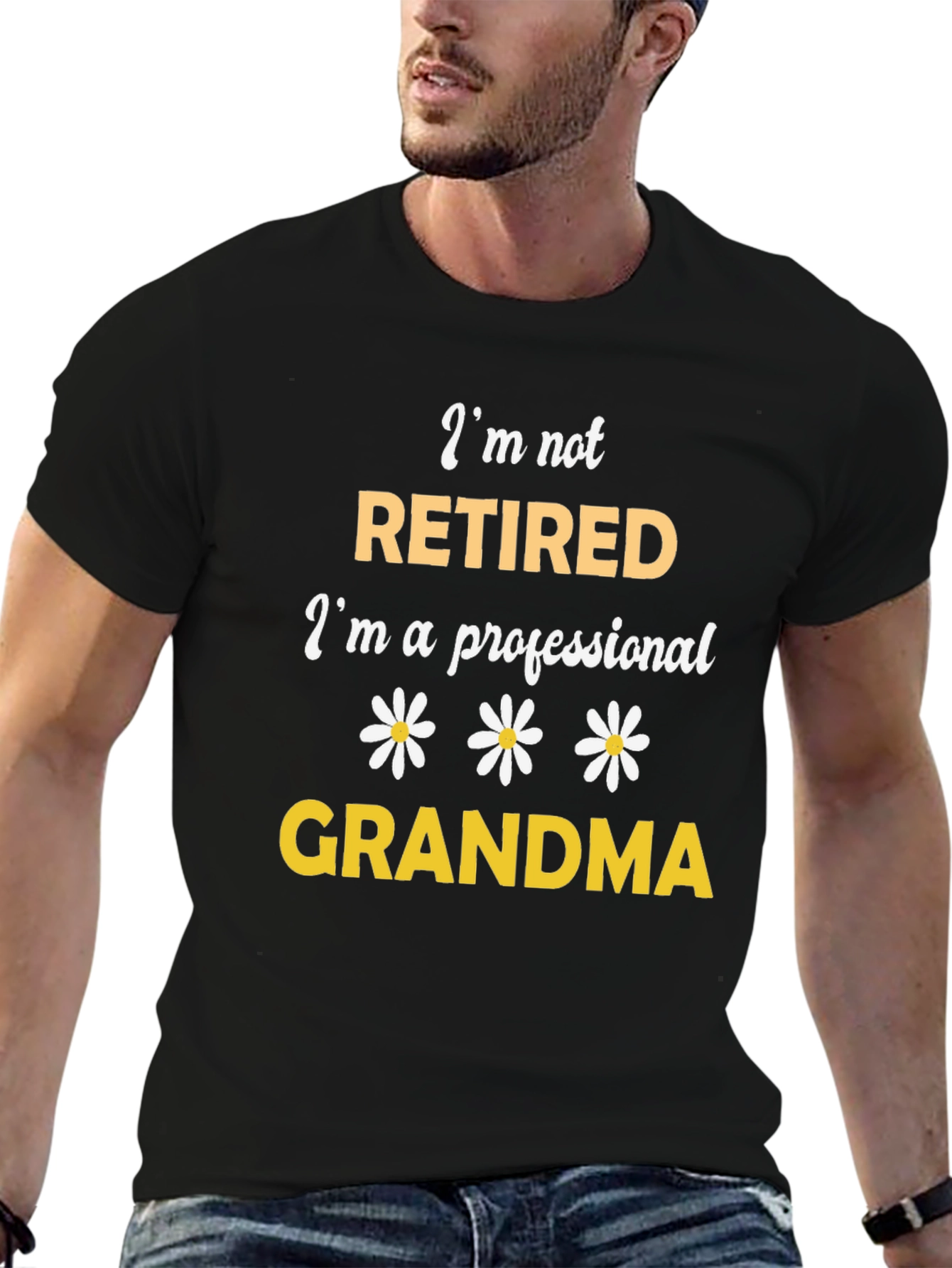 Im Not Retired Grandma Graphic T-Shirt