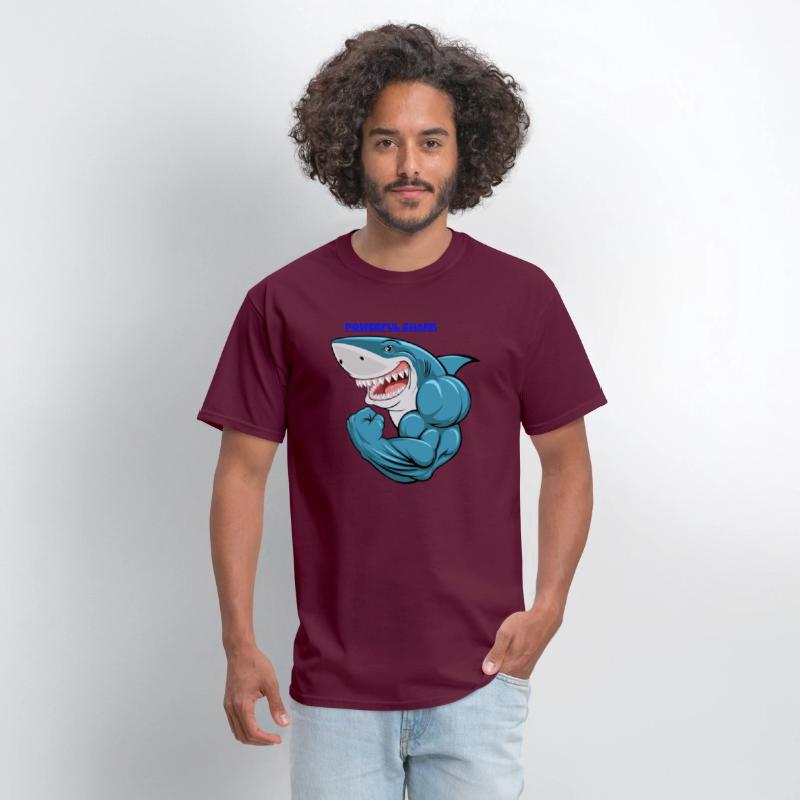 Powerful shark