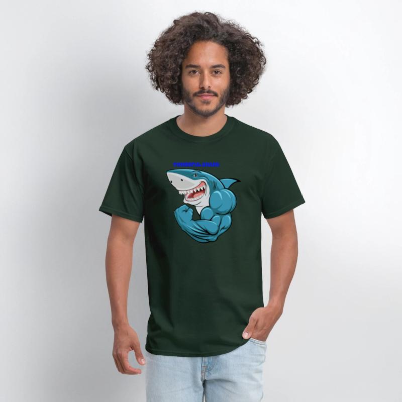Powerful shark
