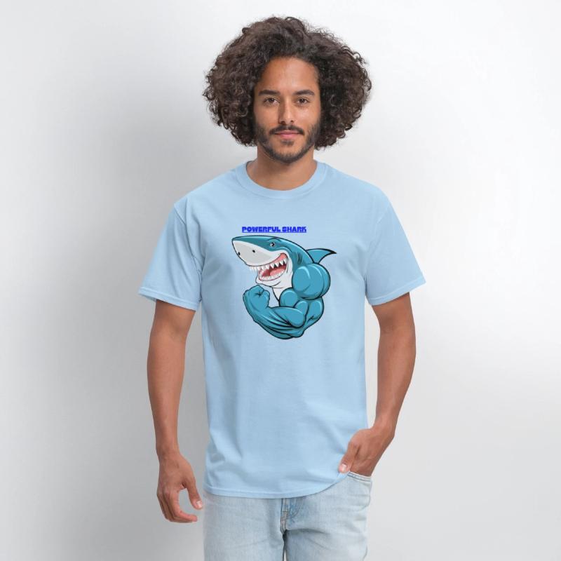 Powerful shark