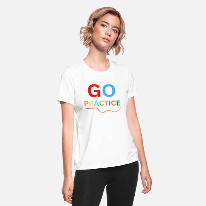 Practice Violin - Go Practice- Rainbow Text