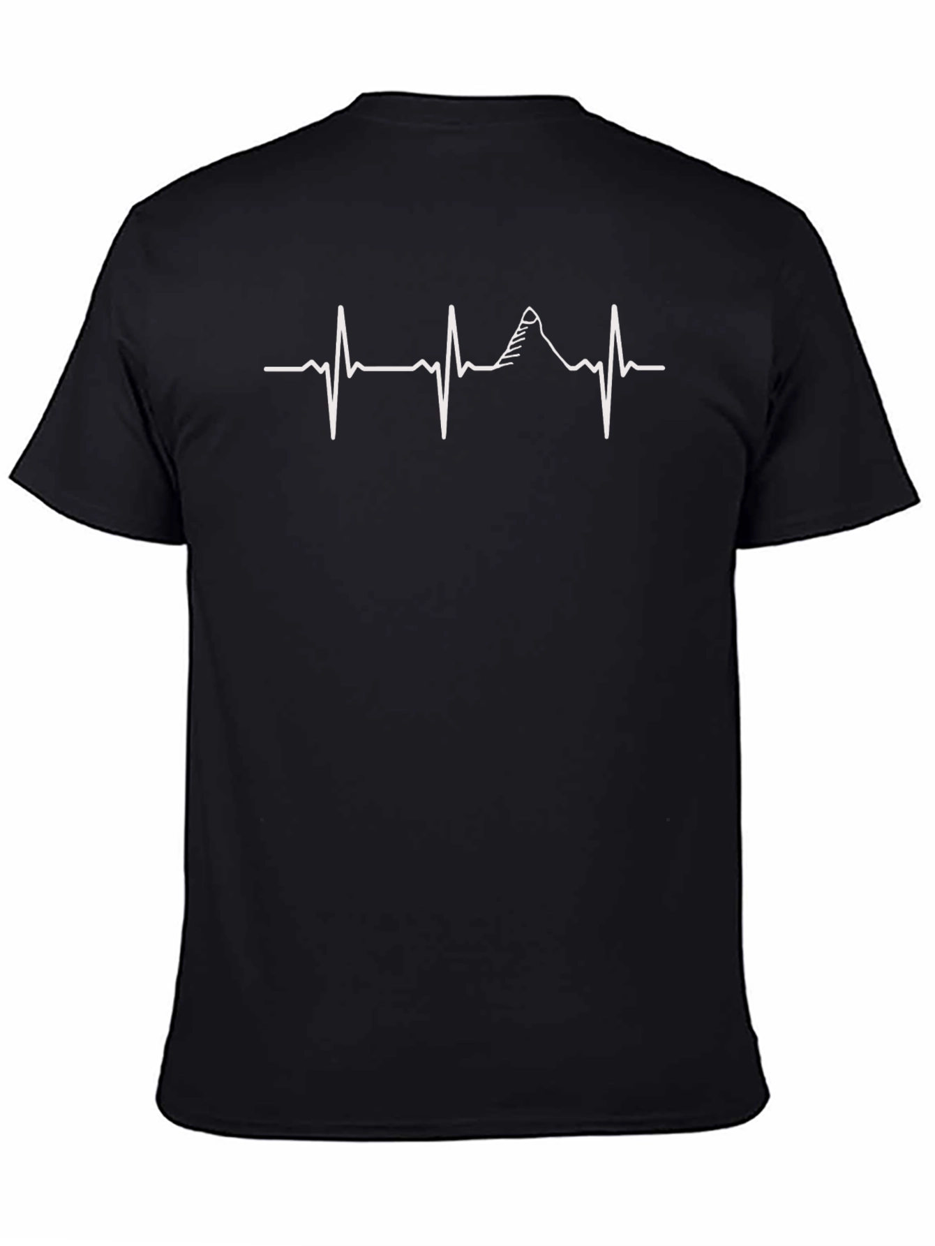Heartbeat Mountain T-Shirt - Adventure Ready