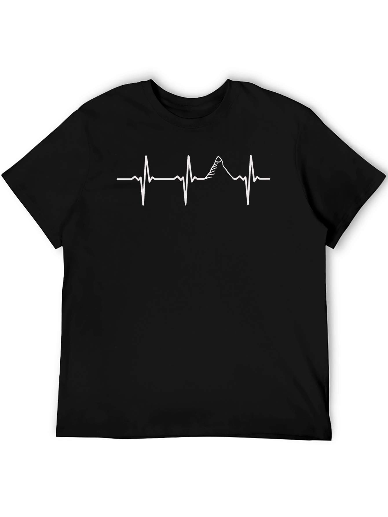 Heartbeat Mountain T-Shirt - Adventure Ready