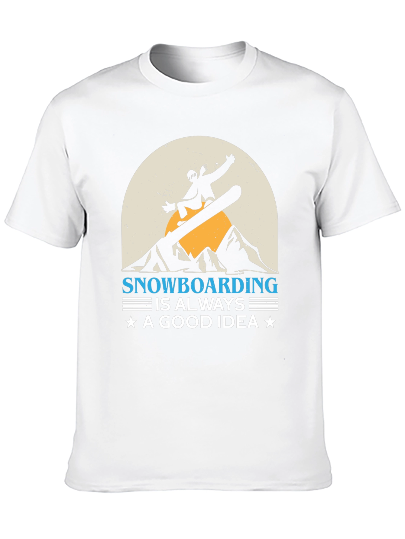 Snowboarding Good Idea Graphic Tee
