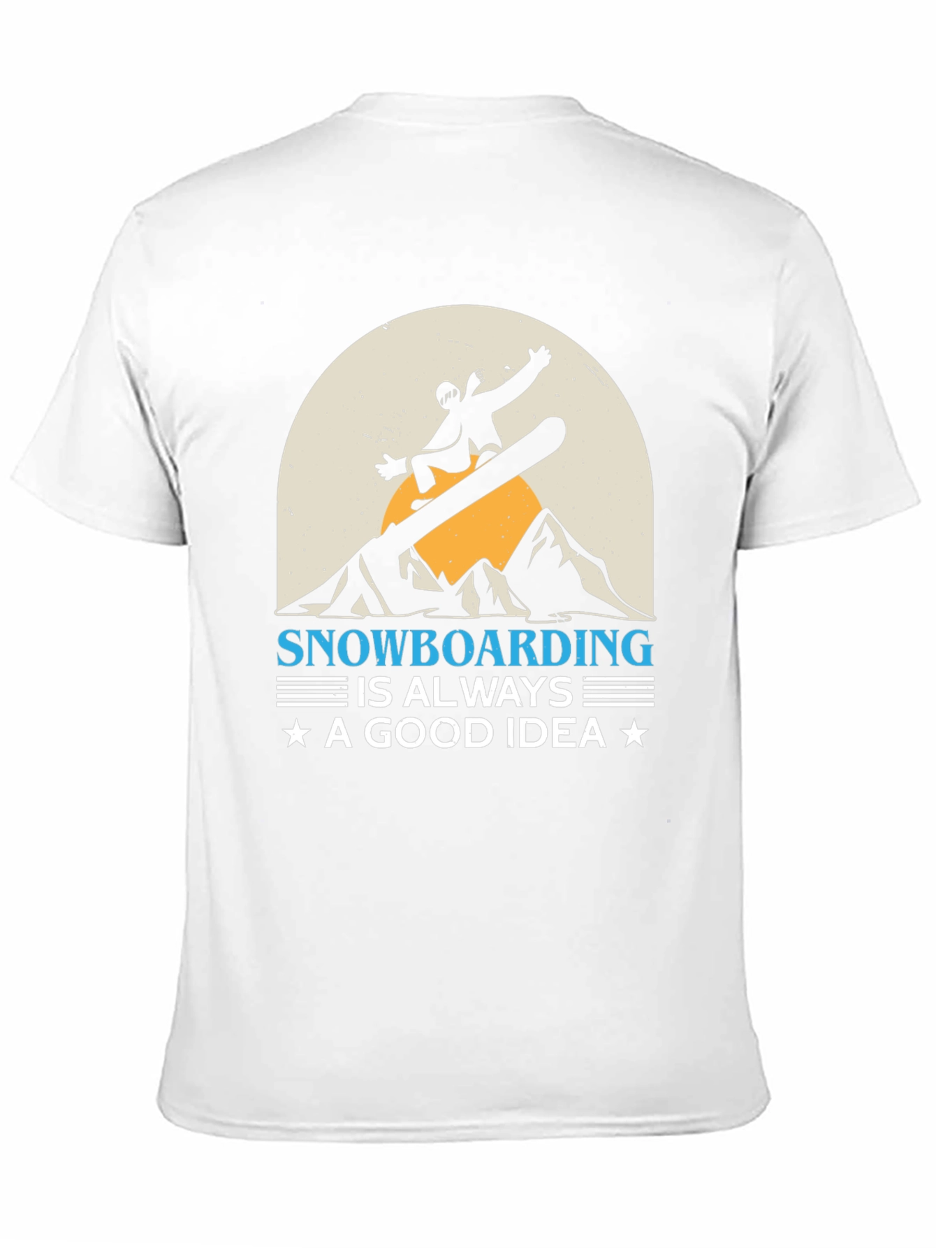 Snowboarding Good Idea Graphic Tee