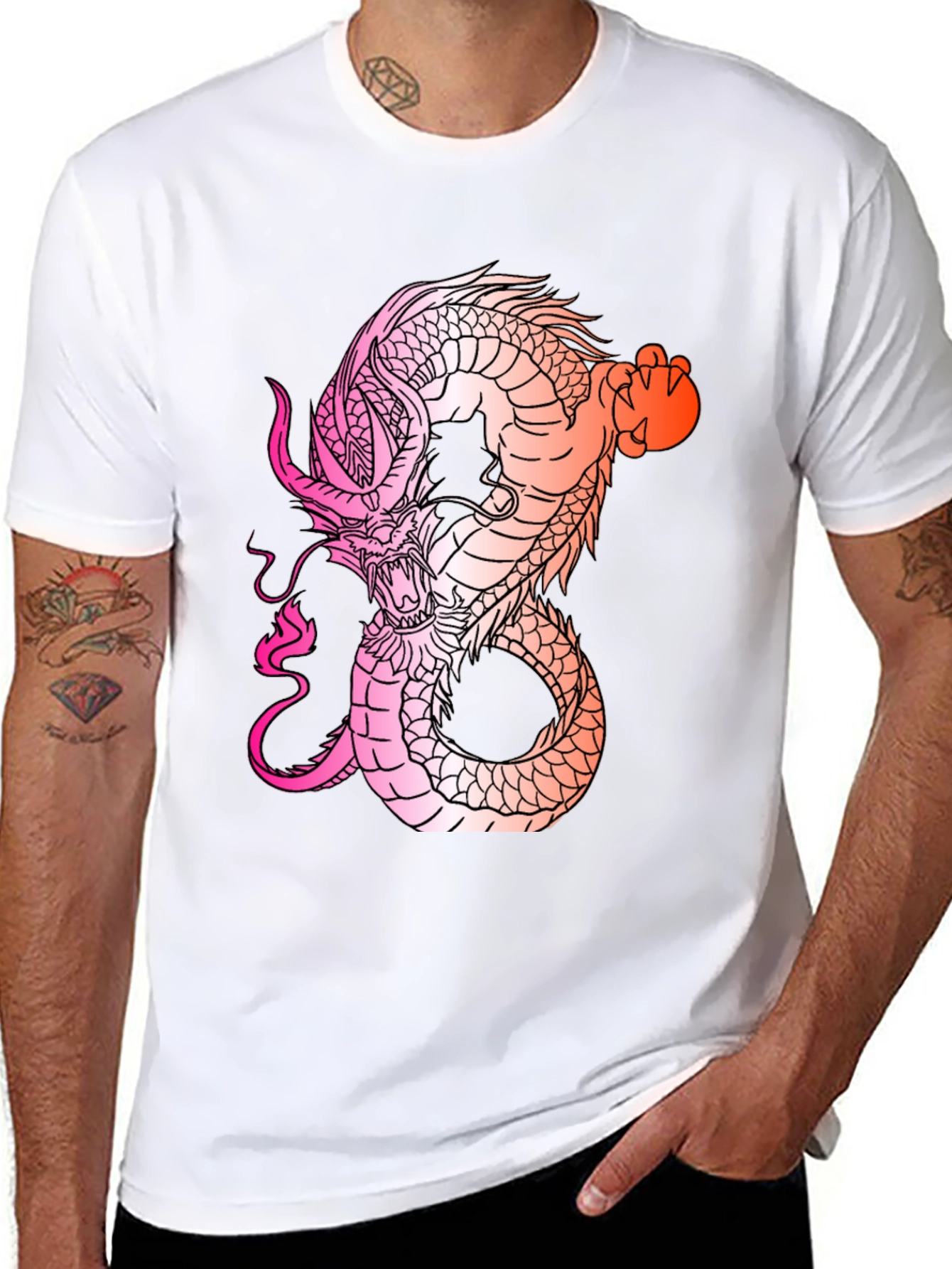 Dragon Graphic Tee - Stylish Streetwear