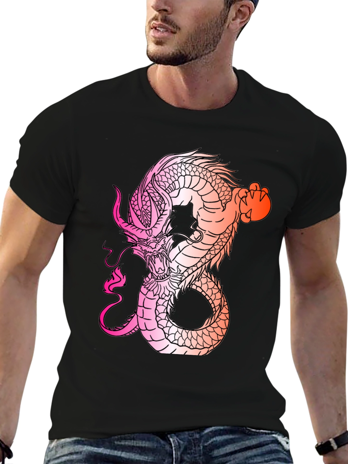 Dragon Graphic Tee - Stylish Streetwear