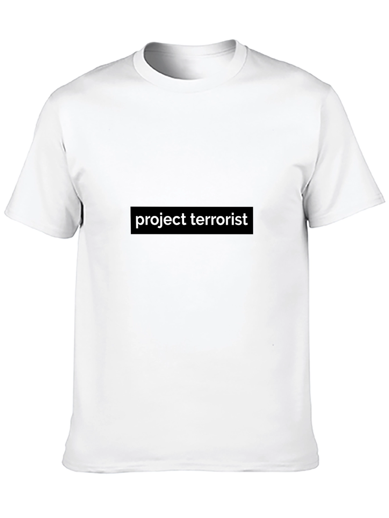 Project Terrorist Black Graphic Tee