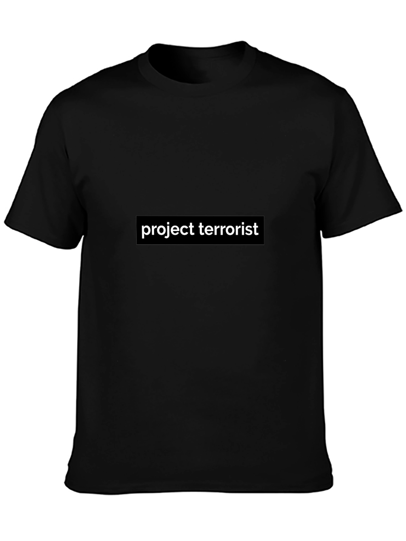 Project Terrorist Black Graphic Tee