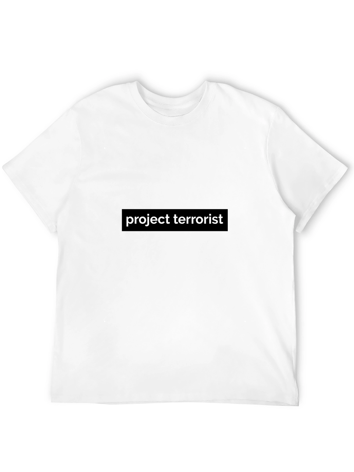 Project Terrorist Black Graphic Tee
