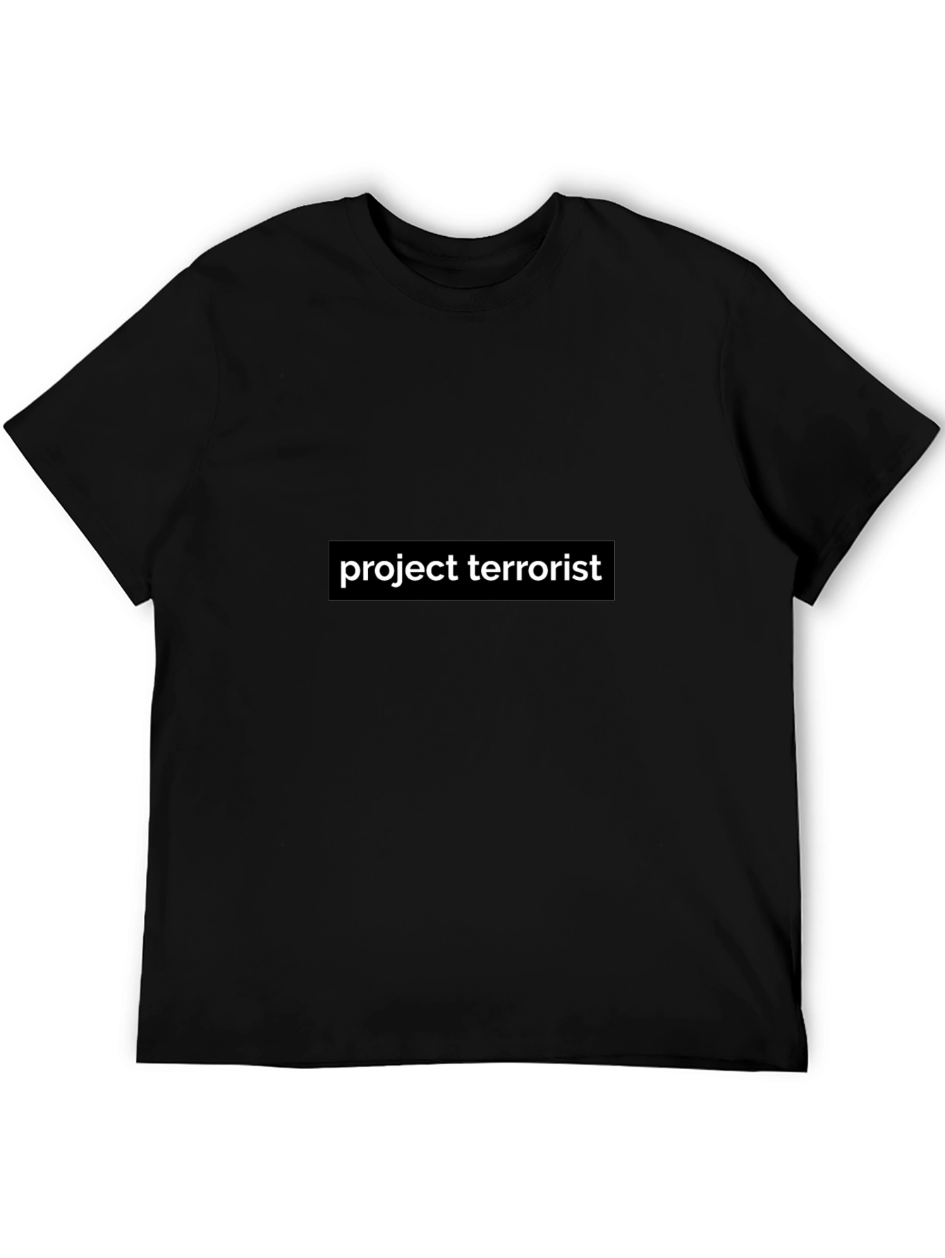 Project Terrorist Black Graphic Tee