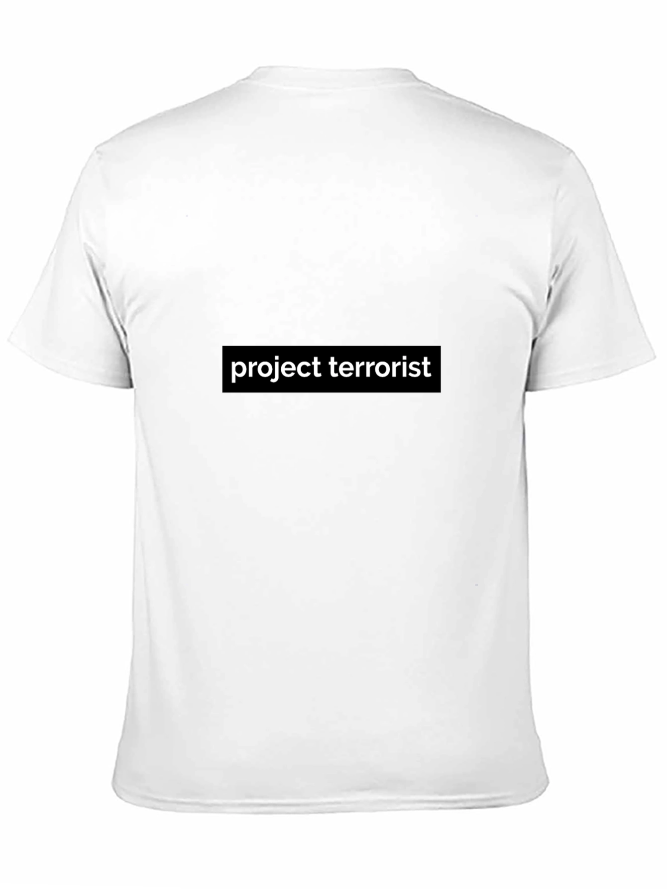 Project Terrorist Black Graphic Tee