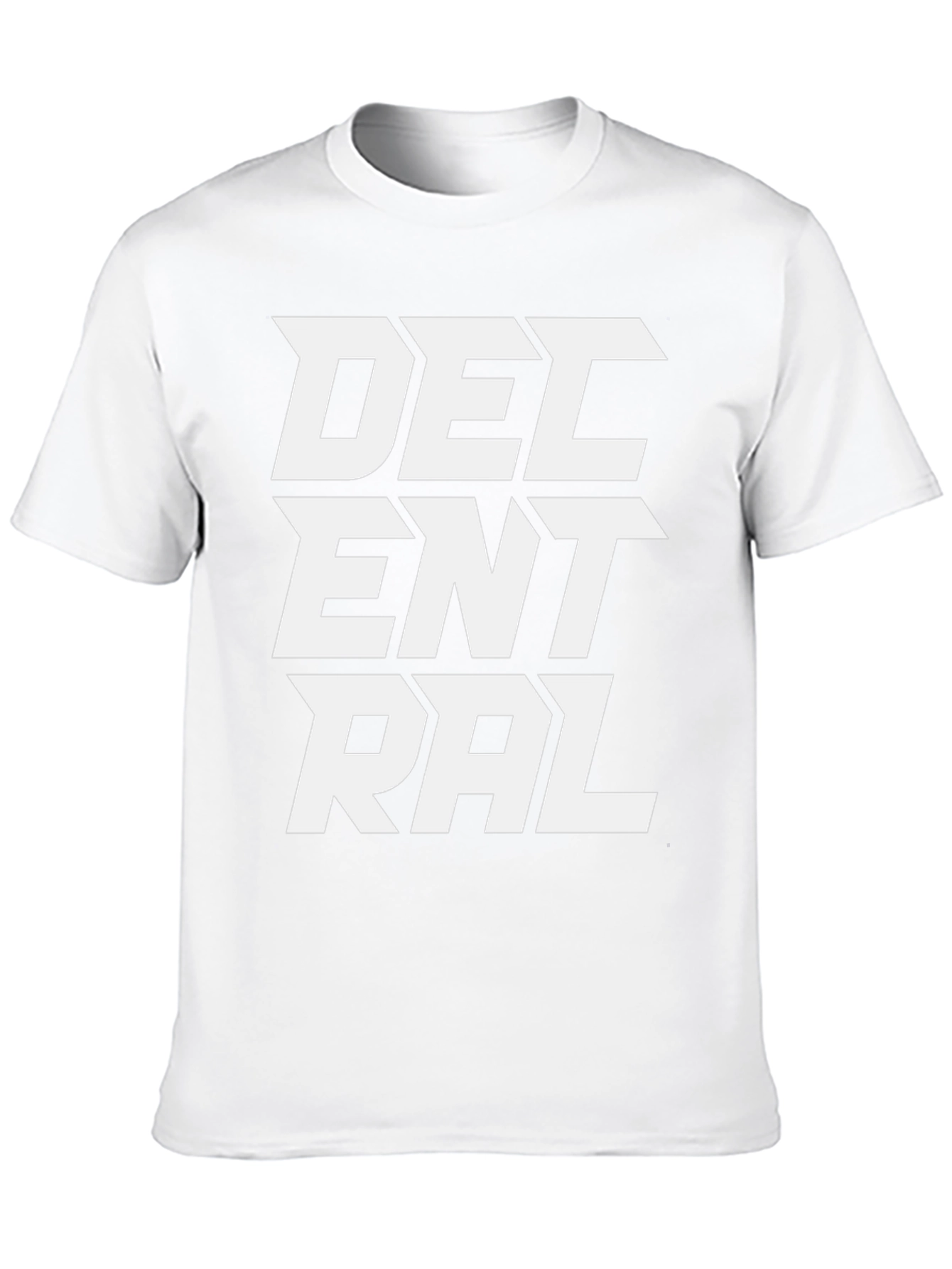 Decentral T-Shirt - Bold Graphic Tee
