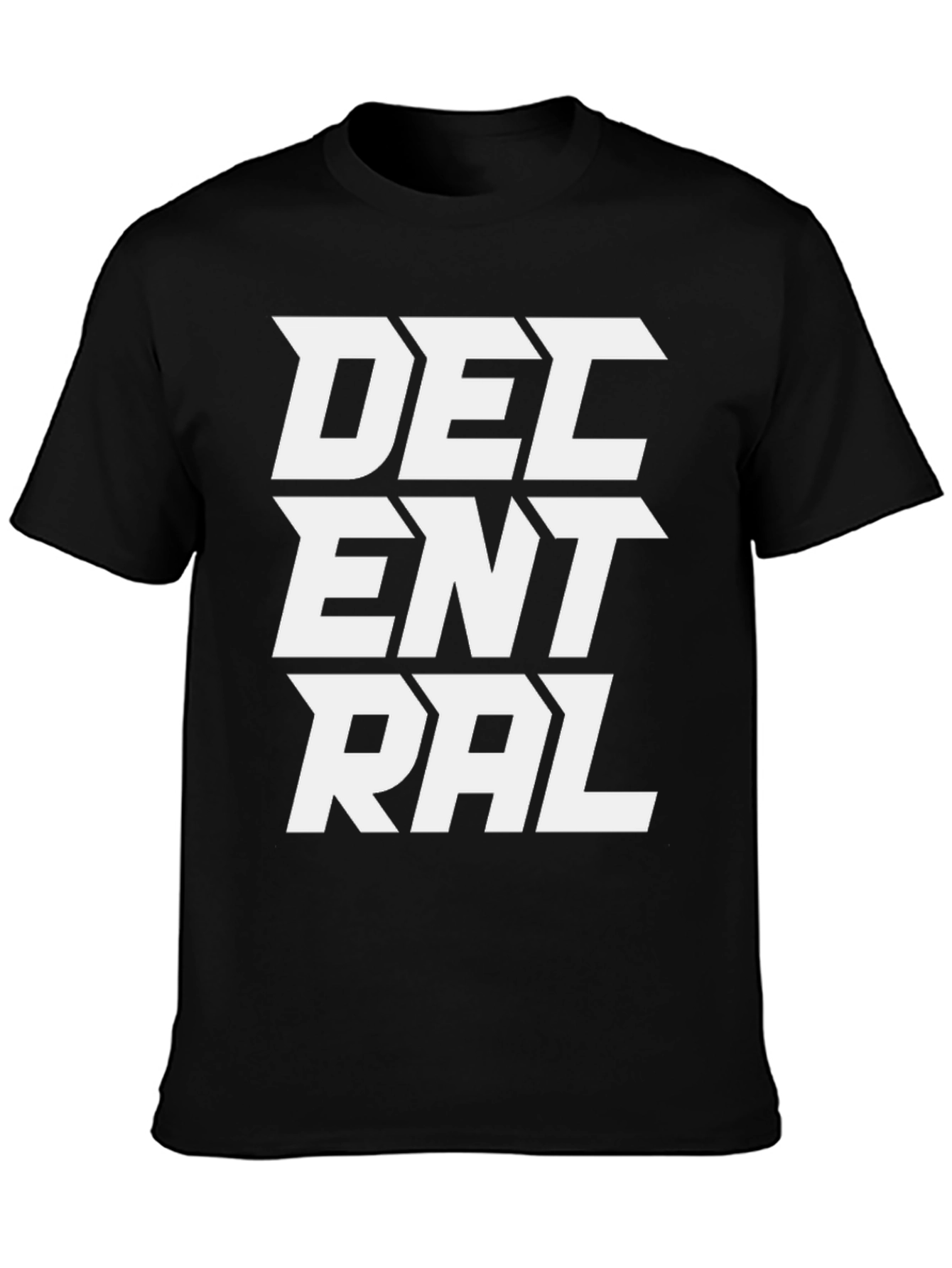 Decentral T-Shirt - Bold Graphic Tee
