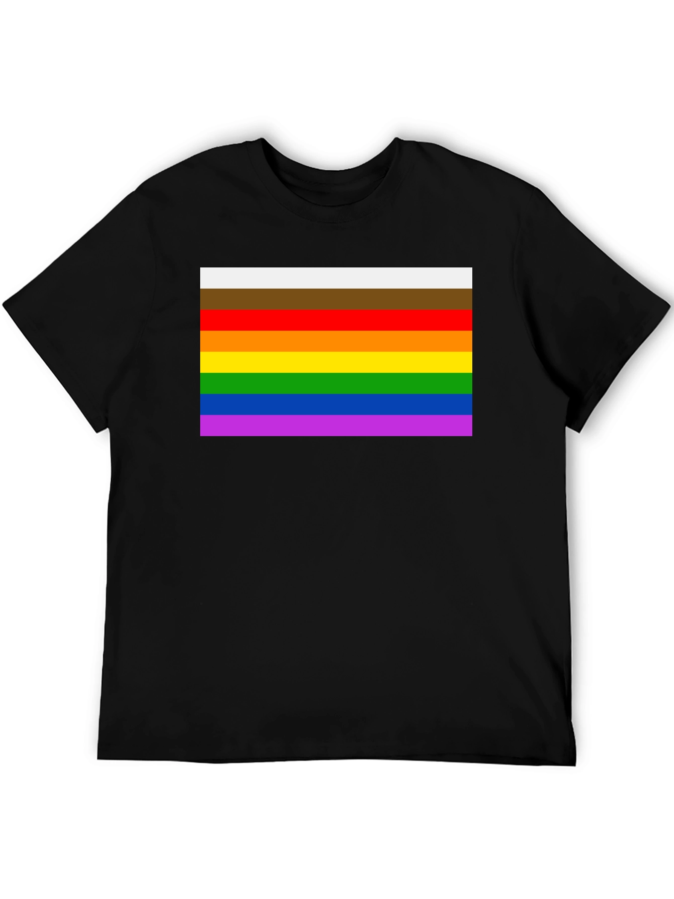 Progress Pride Flag Tee - Inclusive Pride Shirt