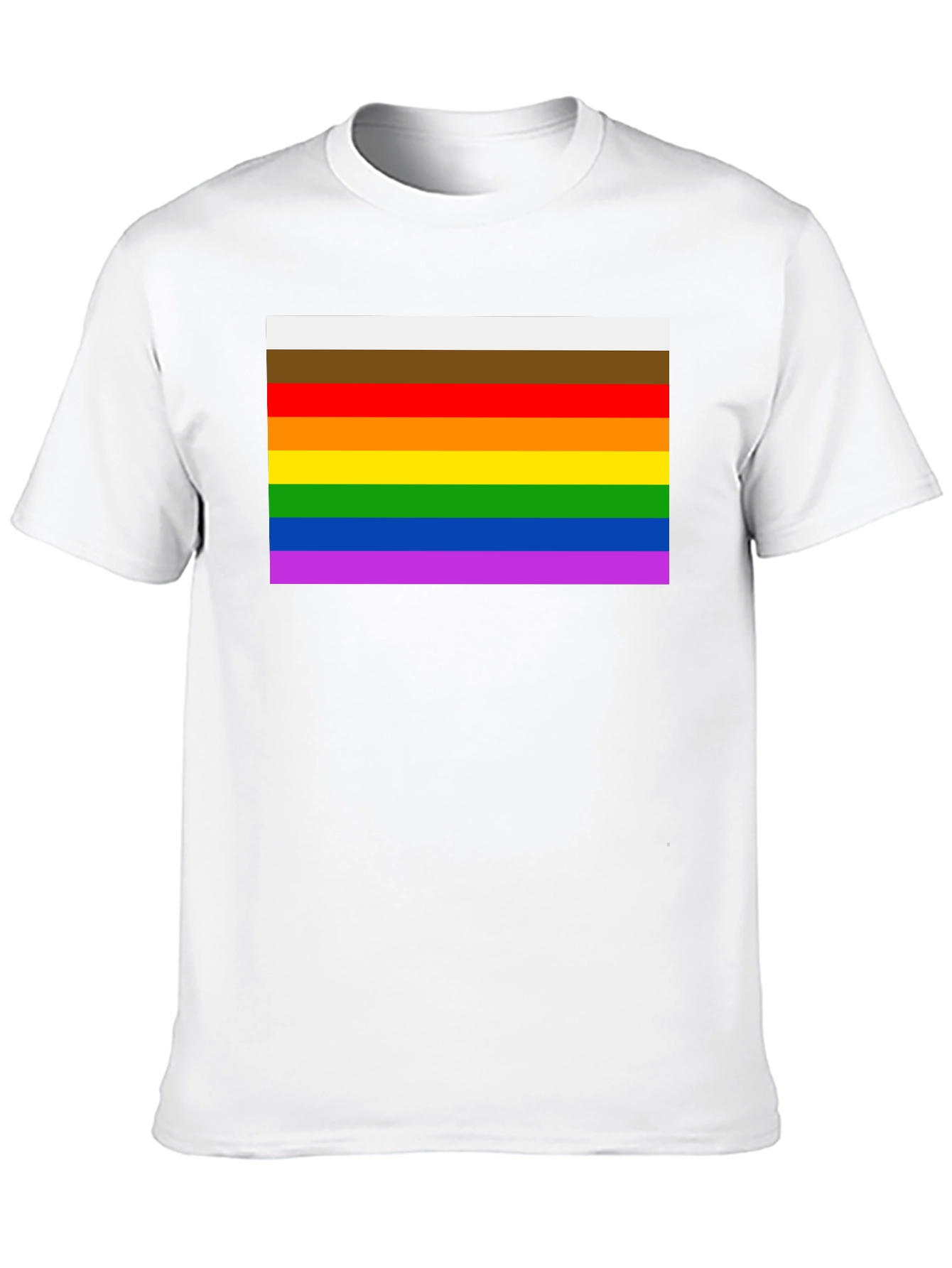 Progress Pride Flag Tee - Inclusive Pride Shirt
