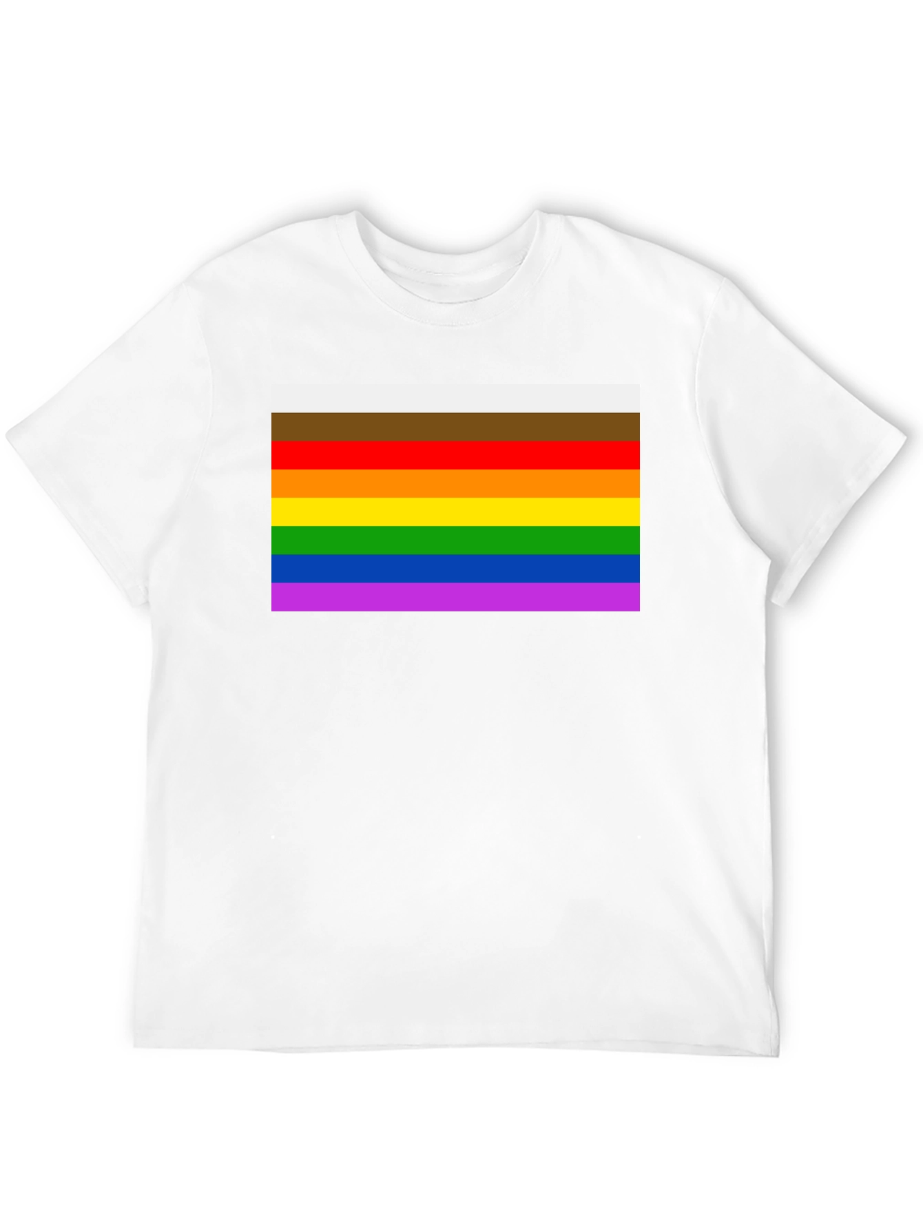 Progress Pride Flag Tee - Inclusive Pride Shirt