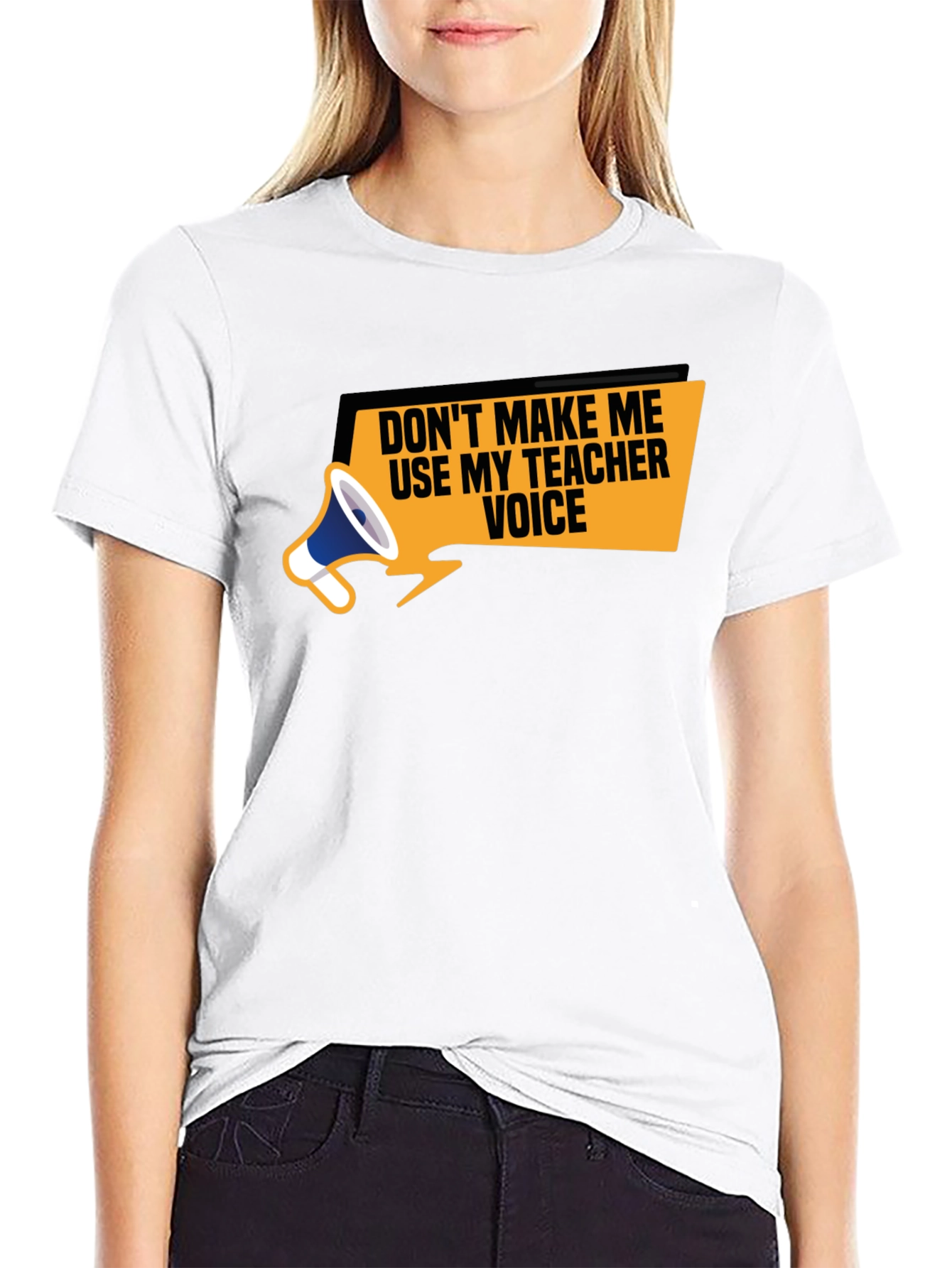 Teacher Voice T-Shirt - Funny Teacher Apparel