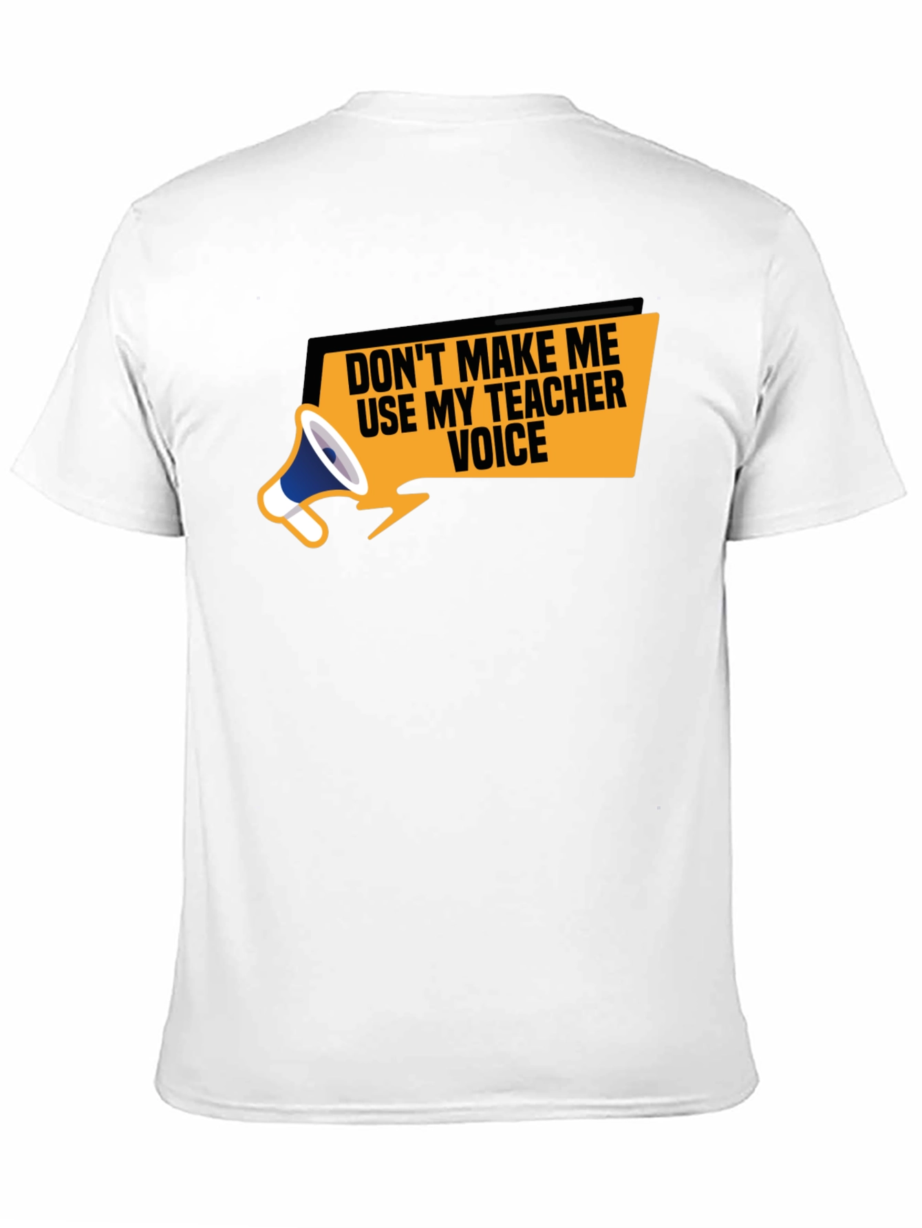 Teacher Voice T-Shirt - Funny Teacher Apparel
