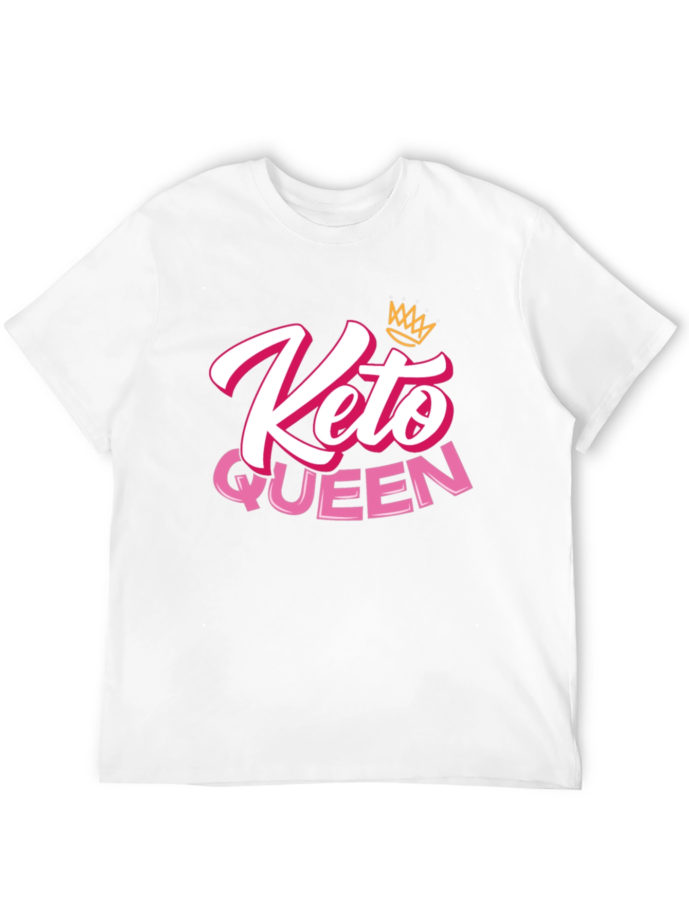 Keto Queen T-Shirt - Black Graphic Tee