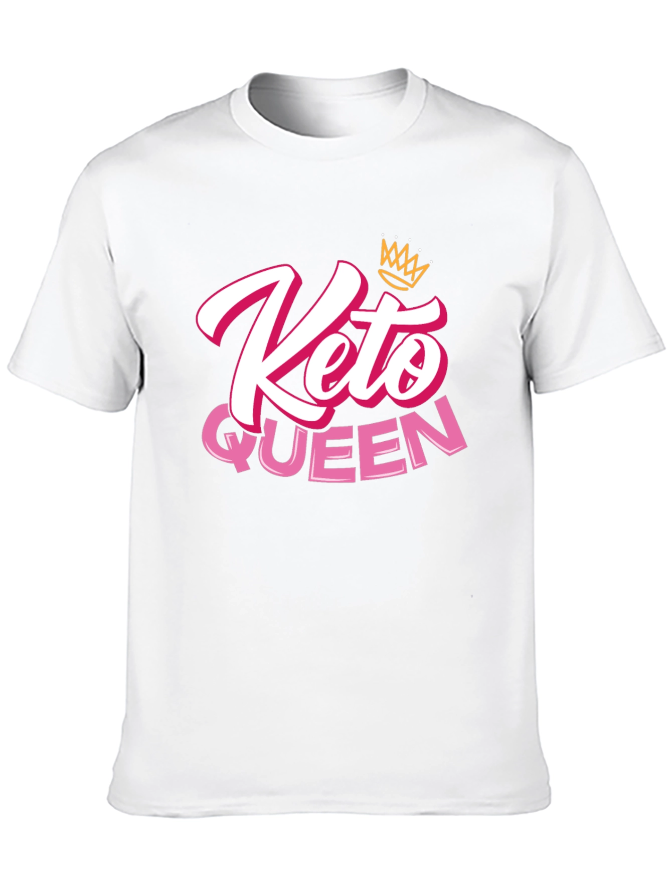 Keto Queen T-Shirt - Black Graphic Tee