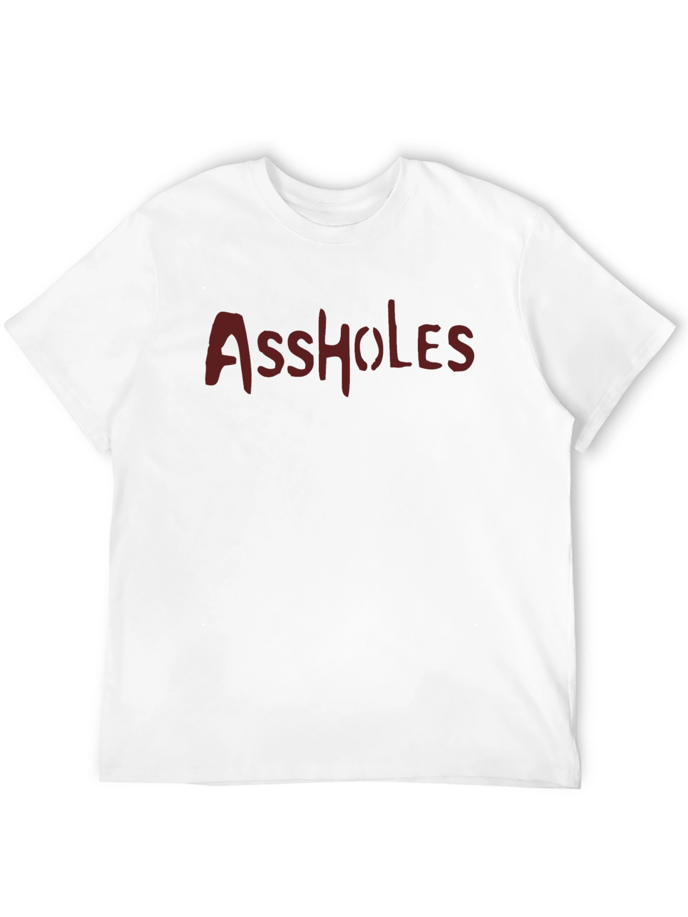 Assholes Graphic Tee - Edgy Humor T-Shirt