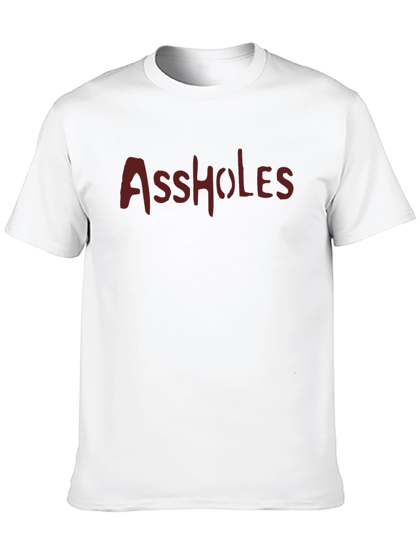 Assholes Graphic Tee - Edgy Humor T-Shirt