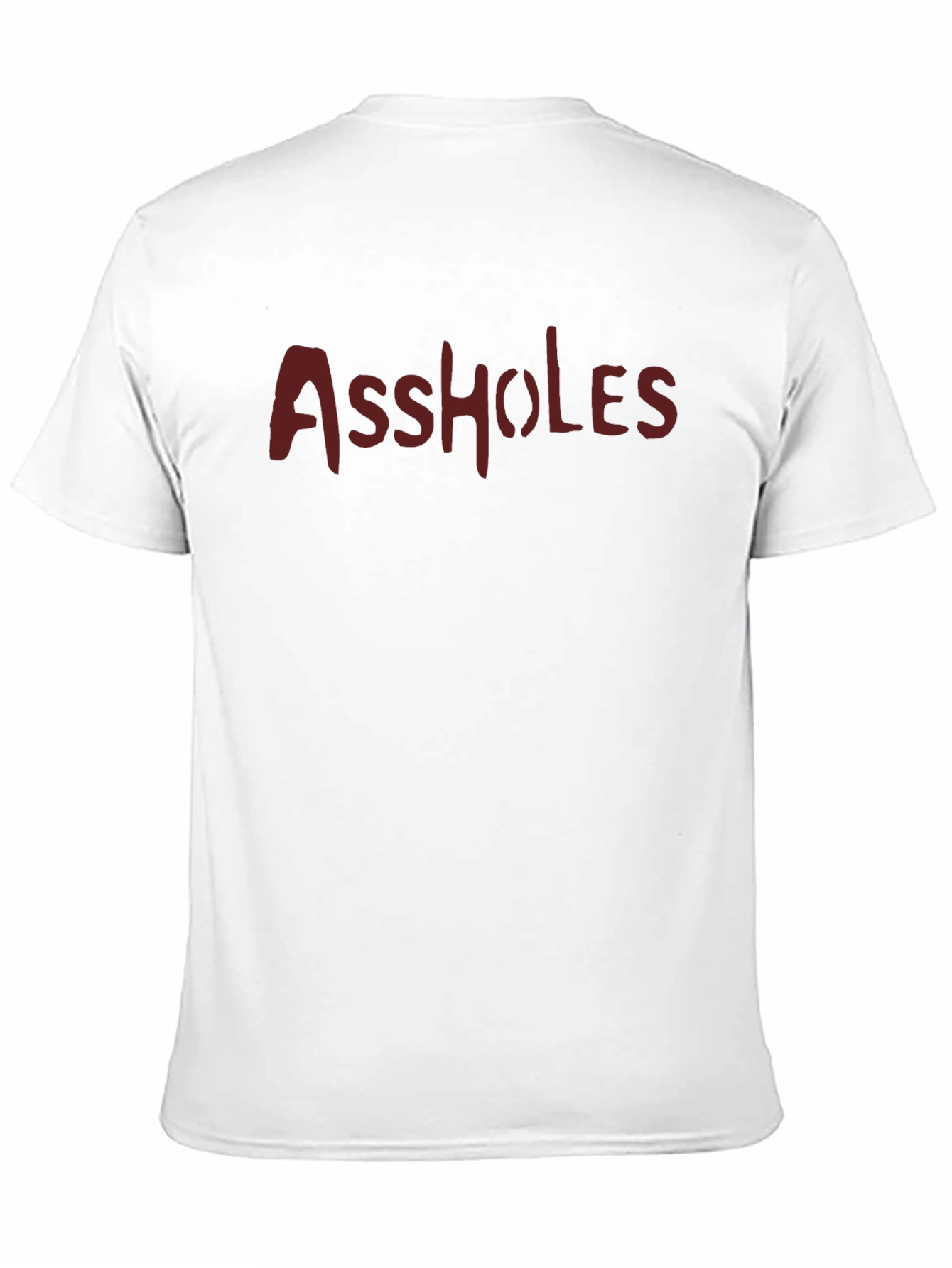 Assholes Graphic Tee - Edgy Humor T-Shirt