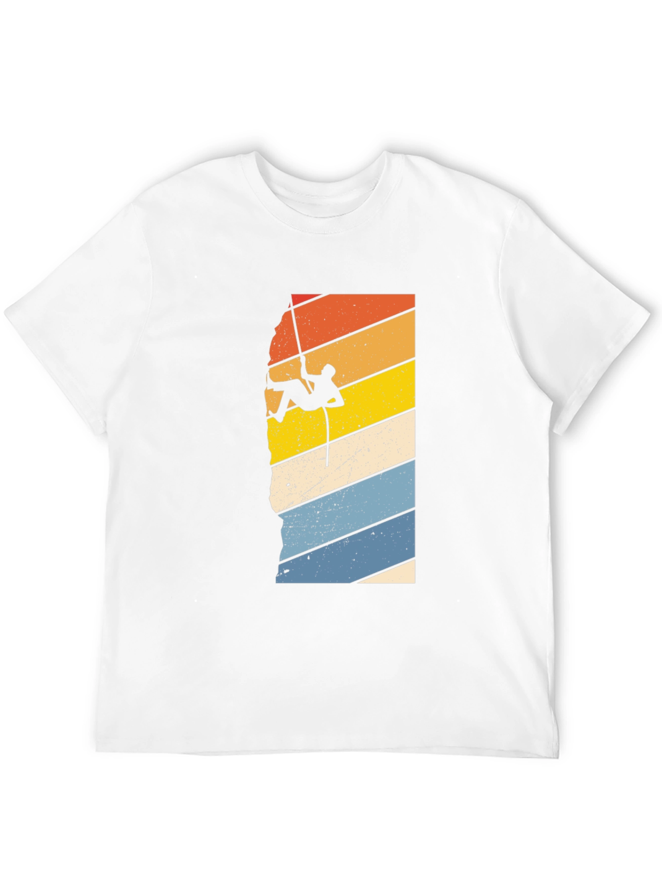 Retro Rock Climbing Graphic T-Shirt