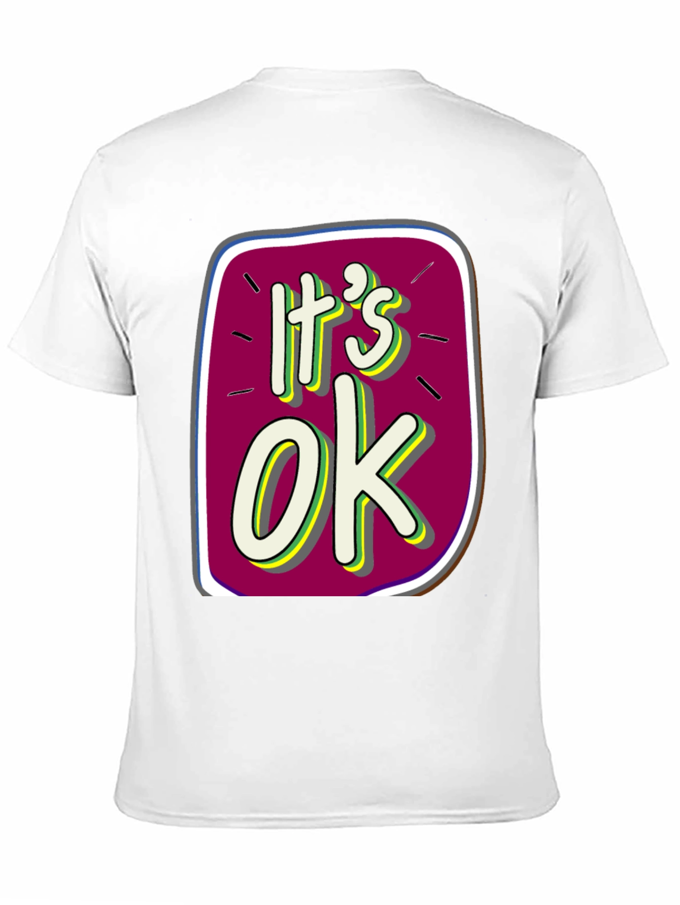 Its OK Graphic Tee - Trendy Comfort