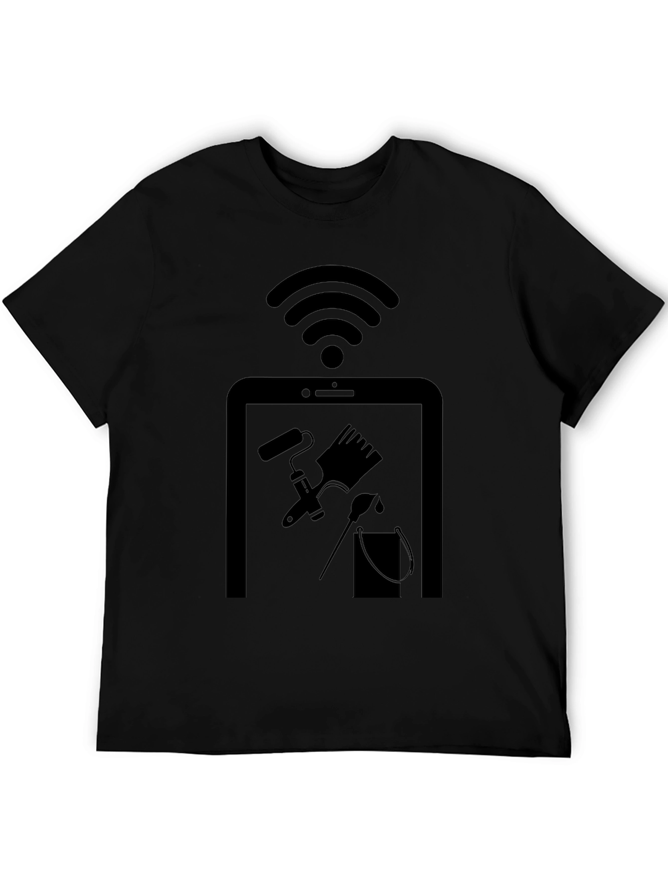 Painter App T-Shirt - Modern DIY Design